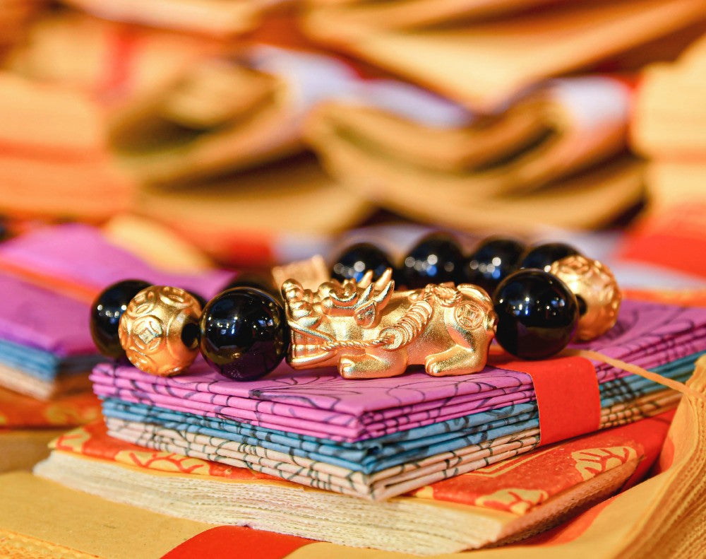 Fortune Pixiu Black Agate Bracelet: Unlock Wealth & Protection