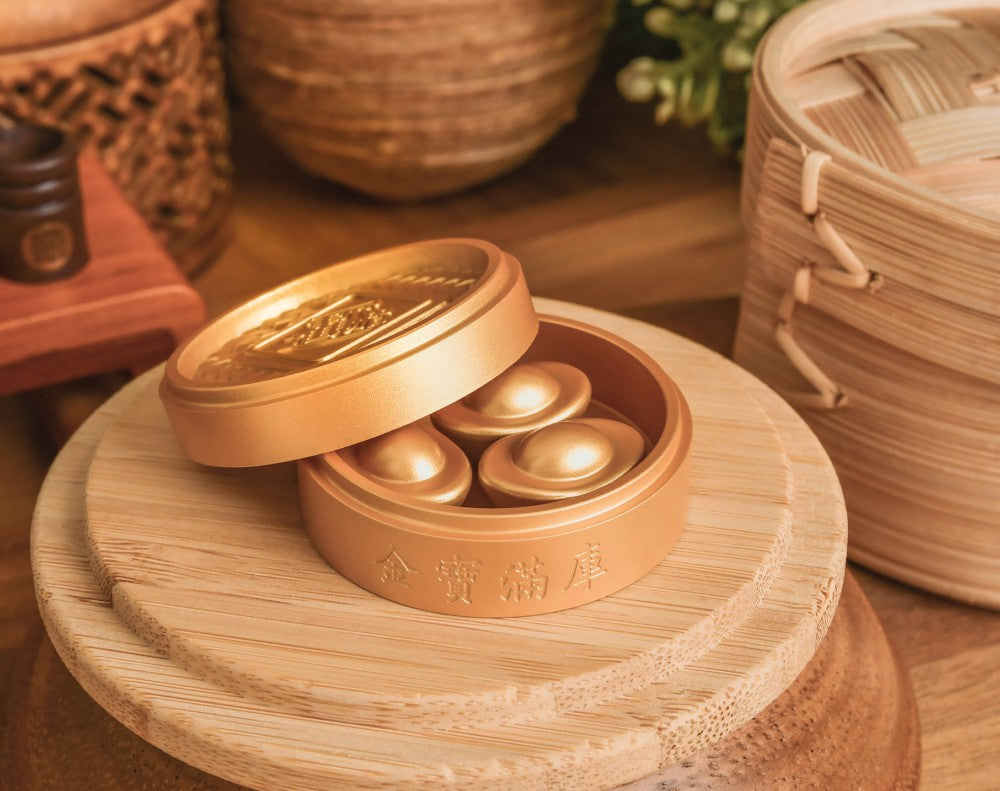 Golden Harvest Steamer - Stackable Golden Ingots