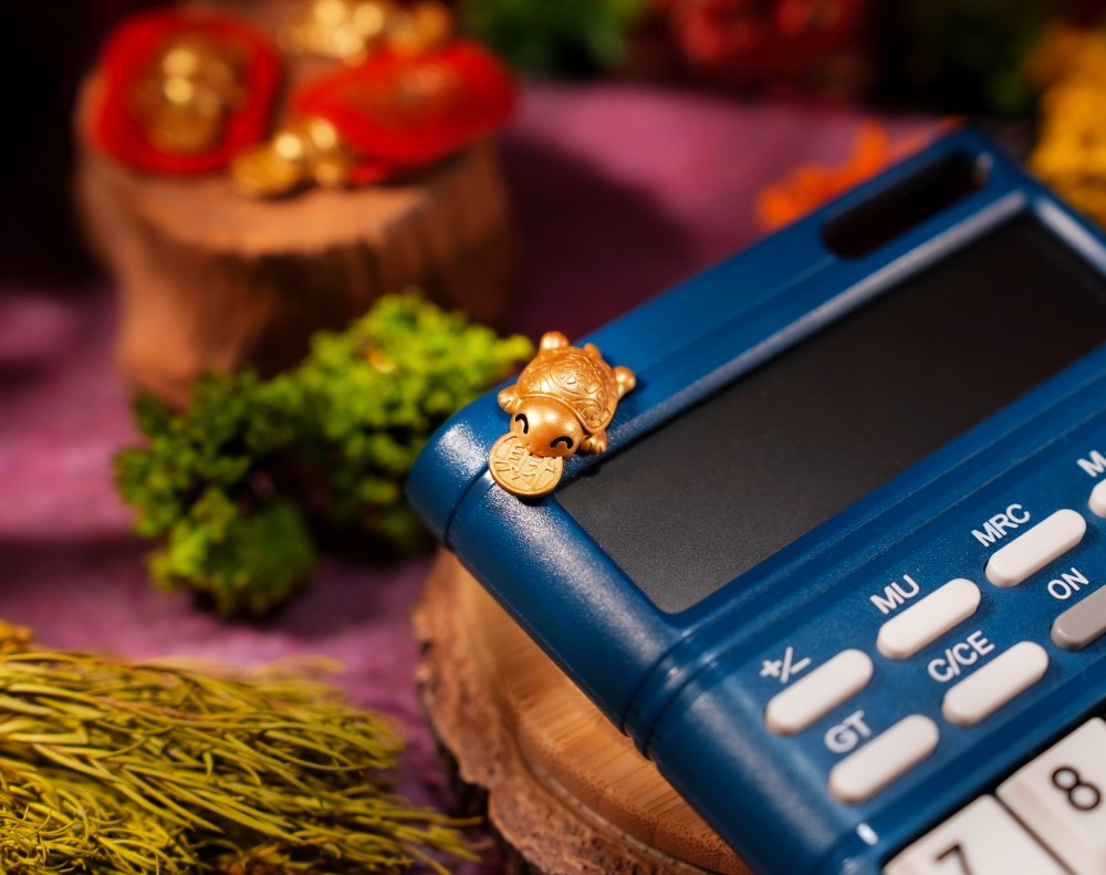 Bountiful Money-Biting Golden Turtle Keepsake - 2026 Edition