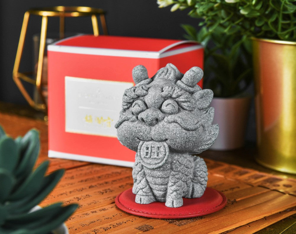 WongFa Miniature Qilin Stone Figurines
