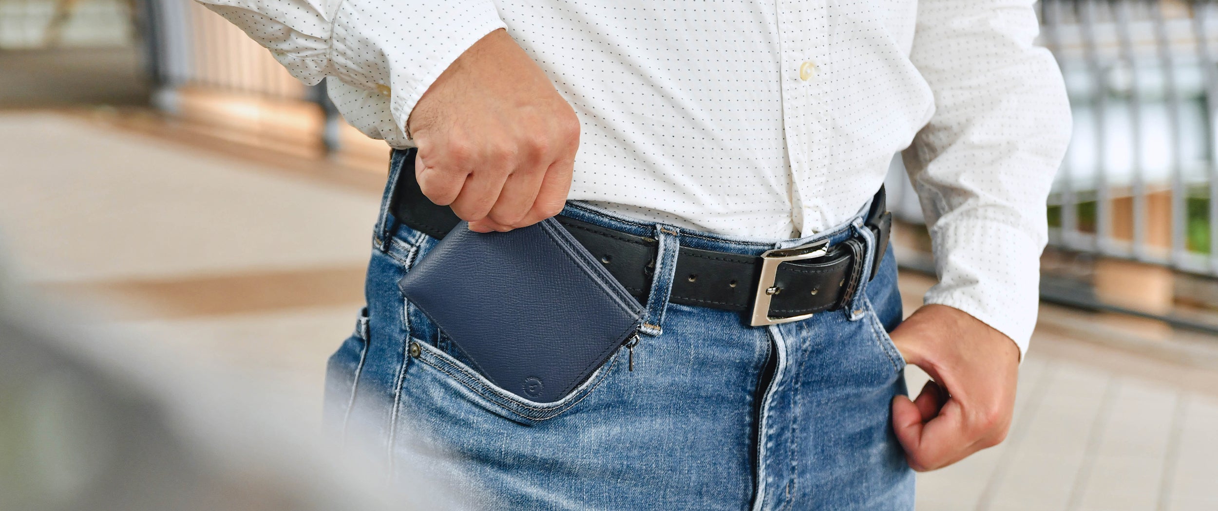 FeatherLite Wallet - Blue