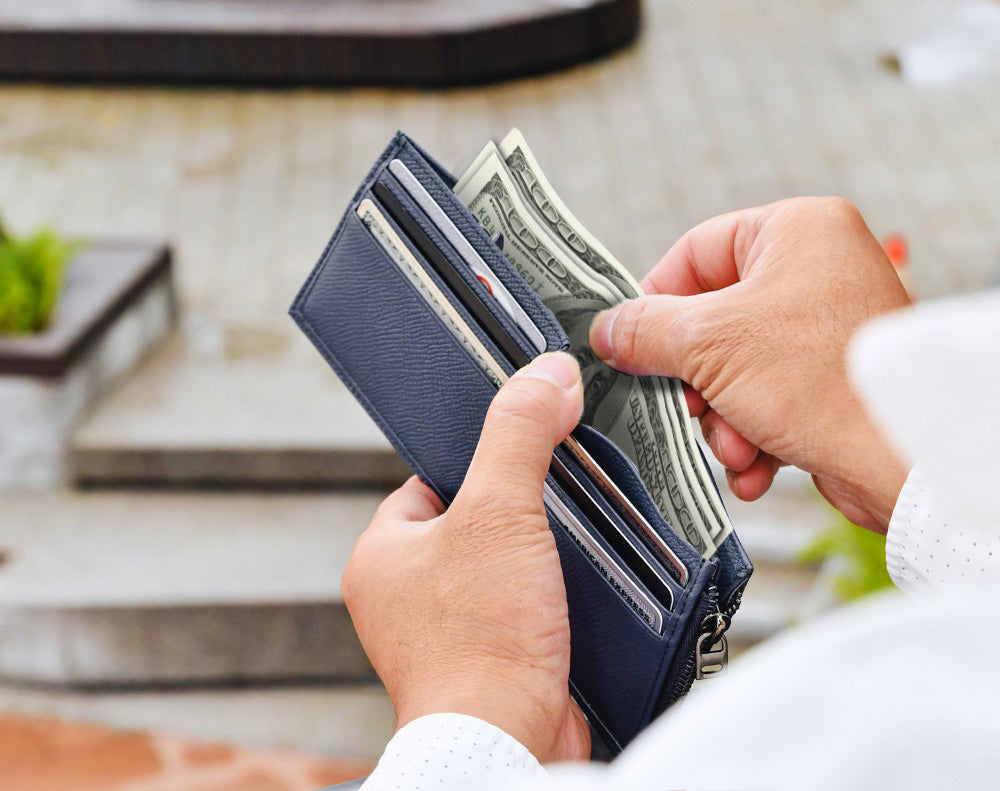 FeatherLite Wallet - Blue