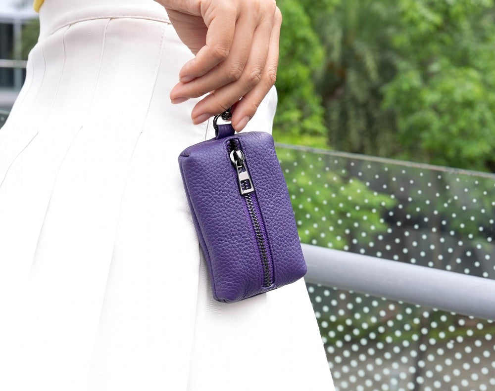 Metro Key Pouch - Purple