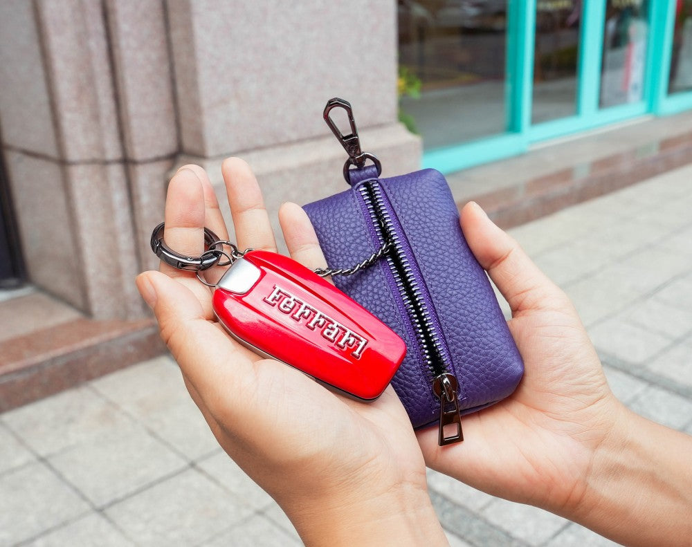 Metro Key Pouch - Purple