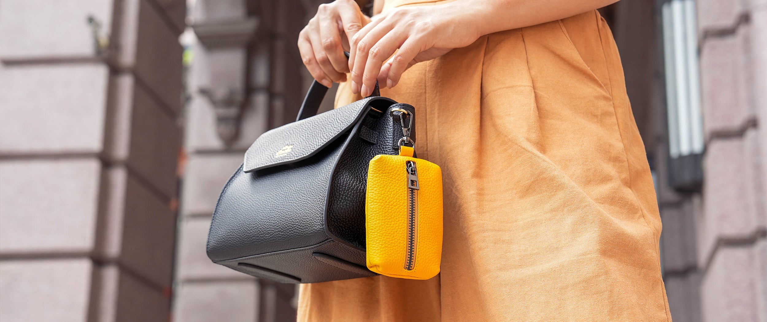 Metro Key Pouch - Yellow