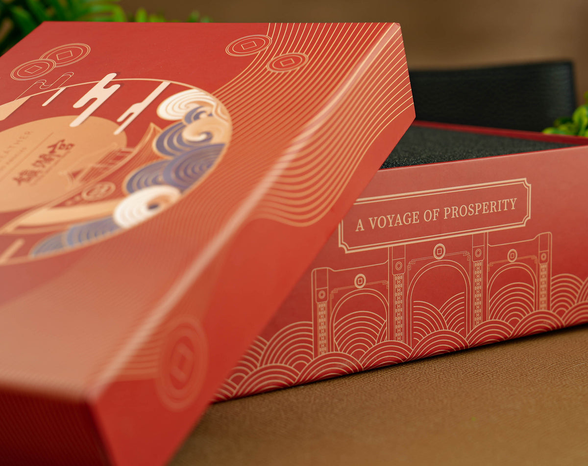 Gift box opened