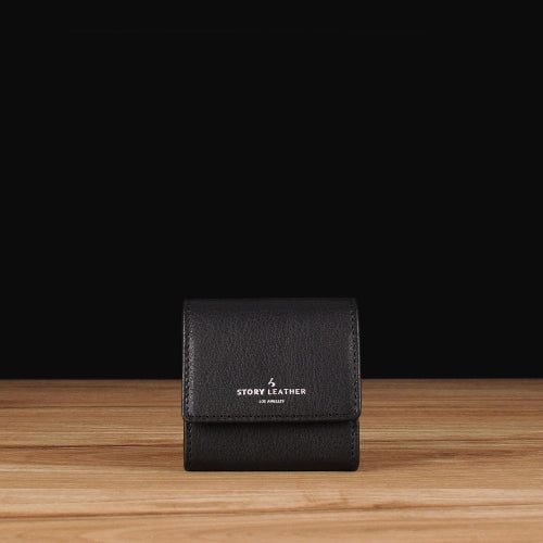 Black Napa Leather