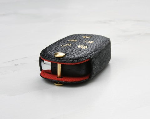 Black Coaster Key Cover for Jaguar Car Key