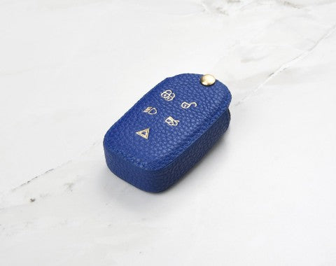 Blue Coaster Key Cover for Jaguar Car Key