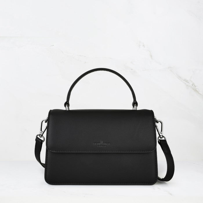 Arc Convertible Satchel - Black