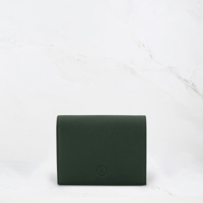 Carina Wallet v2 - Olive Green Convertible Leather Wallet Bag