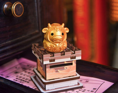 Fortune Ox - Zodiac Wealth Guardian Series: Year of the Ox (1925, 1937, 1949, 1961, 1973, 1985, 1997, 2009, 2021)