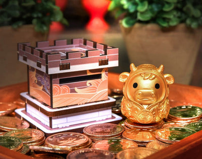 Fortune Ox - Zodiac Wealth Guardian Series: Year of the Ox (1925, 1937, 1949, 1961, 1973, 1985, 1997, 2009, 2021)