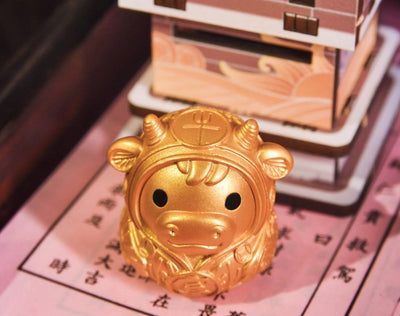 Fortune Ox - Zodiac Wealth Guardian Series: Year of the Ox (1925, 1937, 1949, 1961, 1973, 1985, 1997, 2009, 2021)