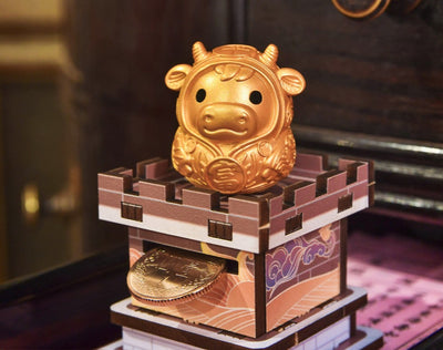 Fortune Ox - Zodiac Wealth Guardian Series: Year of the Ox (1925, 1937, 1949, 1961, 1973, 1985, 1997, 2009, 2021)