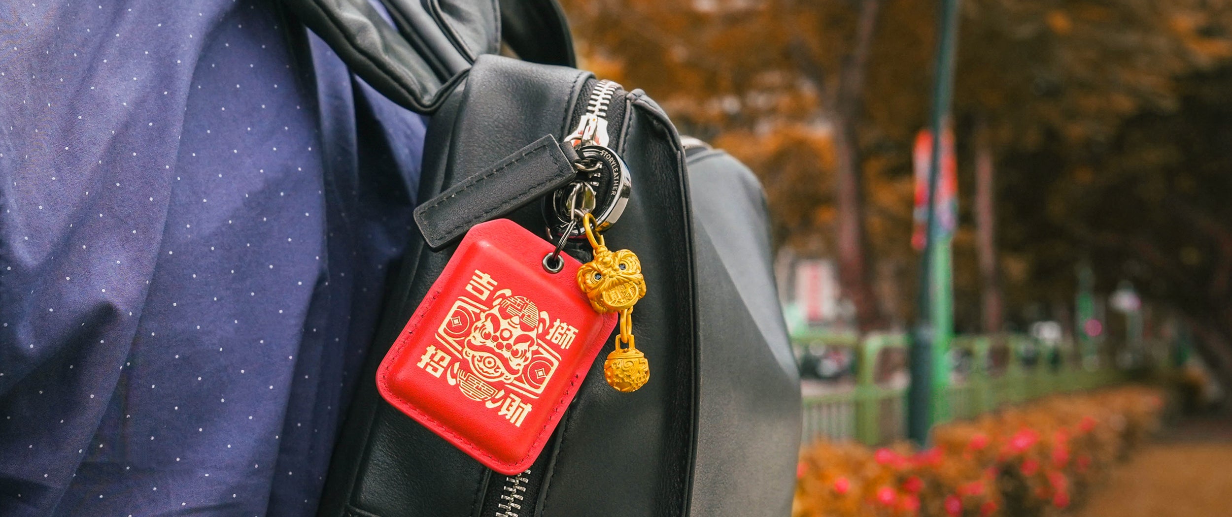 2026 Year of the Horse AirTag & Key Fob Carrier EDC Amulet Keychain