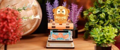 Auspicious Monkey - Zodiac Wealth Guardian Series: Year of the Monkey (1932, 1944, 1956, 1968, 1980, 1992, 2004, 2016, 2028)