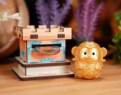 Auspicious Monkey - Zodiac Wealth Guardian Series: Year of the Monkey (1932, 1944, 1956, 1968, 1980, 1992, 2004, 2016, 2028)