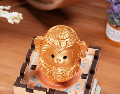 Auspicious Monkey - Zodiac Wealth Guardian Series: Year of the Monkey (1932, 1944, 1956, 1968, 1980, 1992, 2004, 2016, 2028)