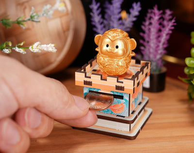 Auspicious Monkey - Zodiac Wealth Guardian Series: Year of the Monkey (1932, 1944, 1956, 1968, 1980, 1992, 2004, 2016, 2028)