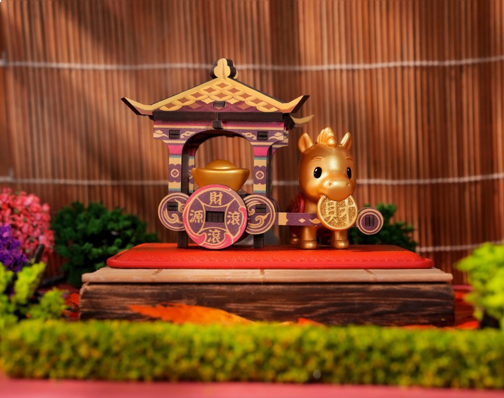 The Fortune Bringer: 2026 Year of the Horse Prosperity Figurine