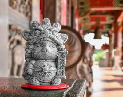 Welcome Wealth Lion-Dance Cat