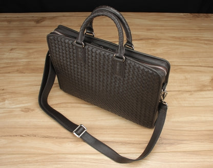 Addison Woven Briefcase