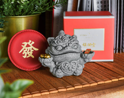 Flying Pishyo Stone Miniature Figurine