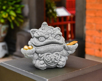 Flying Pishyo Stone Miniature Figurine