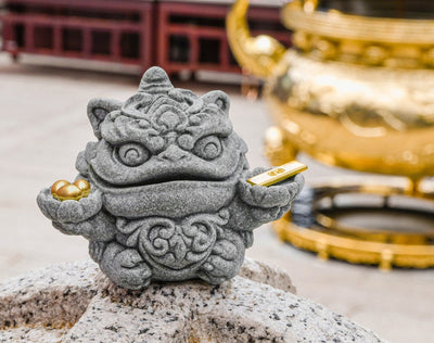 Flying Pishyo Stone Miniature Figurine