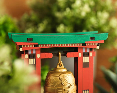 Prosperity Bell and Hammer Tabletop Figurine: Attract Wealth and Good Fortune