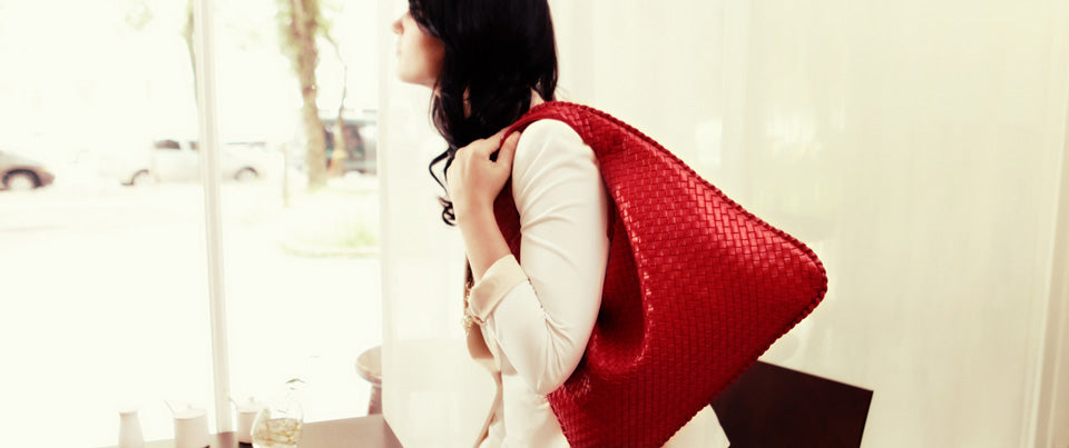 Otto Woven Hobo Bag