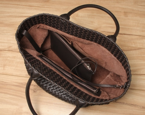 Loren Woven Shoulder Bag