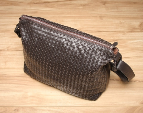 Corona Woven Messenger Bag