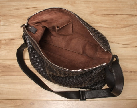 Corona Woven Messenger Bag