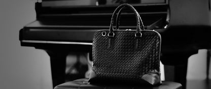 Madeleine Woven Top Handle Bag