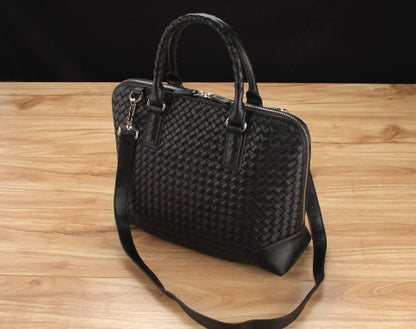 Madeleine Woven Top Handle Bag