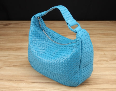 Victoria Woven Hobo Bag