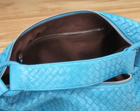 Victoria Woven Hobo Bag