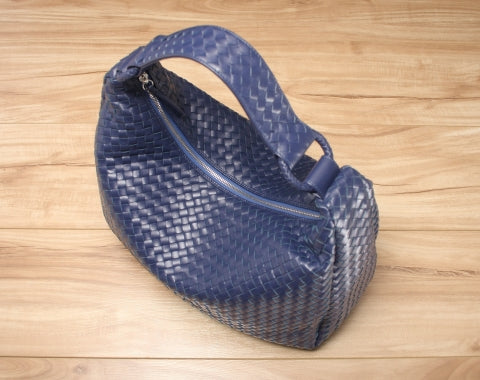 Victoria Woven Hobo Bag