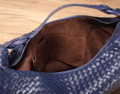 Victoria Woven Hobo Bag