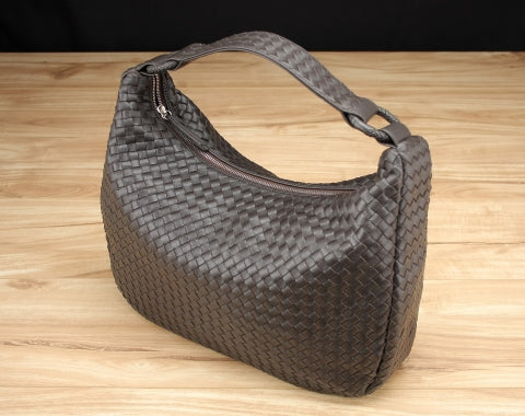 Victoria Woven Hobo Bag