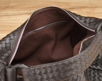 Victoria Woven Hobo Bag