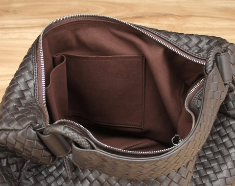 Victoria Woven Hobo Bag