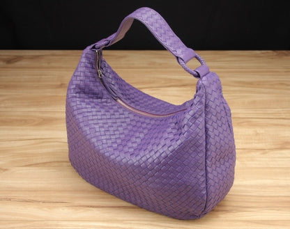 Victoria Woven Hobo Bag