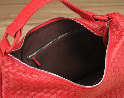 Victoria Woven Hobo Bag