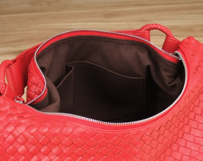 Victoria Woven Hobo Bag