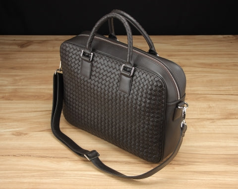 Crawford Woven Briefcase