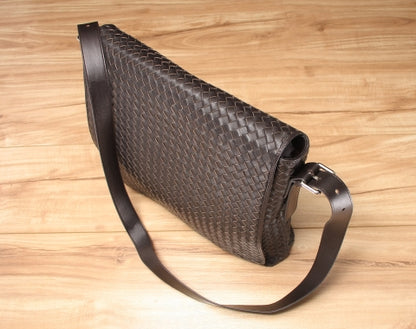 Barron Woven Messenger Bag