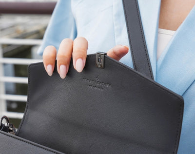 Nomi Bag - Japanese Vegan Leather in Black